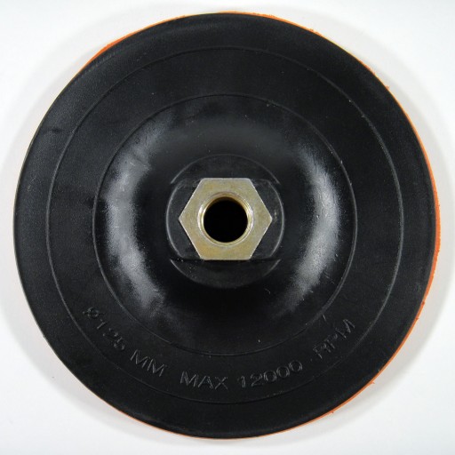 Brúsny kotúč so suchým zipsom, 125 mm, pevný