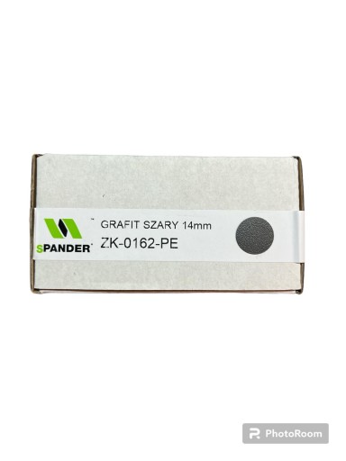Kronospan K - 0162 PE grafitovo sivá nábytková zátka