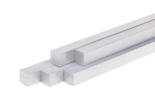 Štvorcová hliníková lišta 6060 T6 PA38 rezaná na rozmer 15x15mm | 10 cm