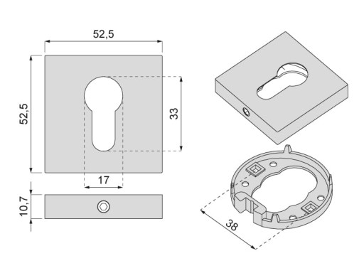 K-007-13 chrómový disk