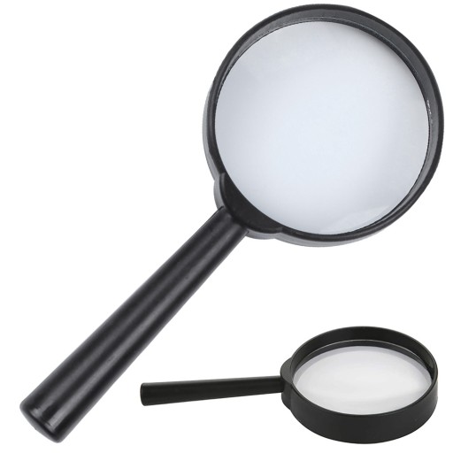 KLASICKÉ LUPOVÉ SKLO 60mm, VEĽKÉ, PEVNÉ, ODOLNÉ