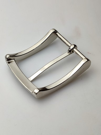 Spona na opasok nohavíc 4 cm 40 mm strieborná