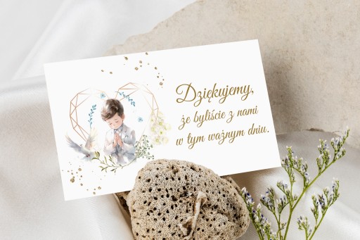 VSTUPENKY ďakujem za prijímanie pre hostí SVÄTÉ PRIJÍMANIE 10 ks