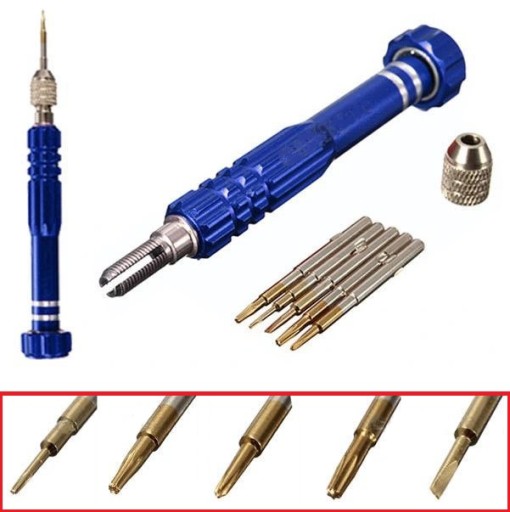 SKRUTKOVAČ 5v1 TORX SADA PRESNÝCH SKRUTKOVAČOV