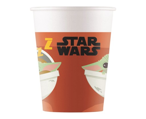 Star Wars poháre Star Wars Yoda 8 ks.