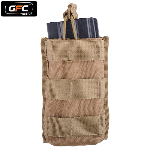 POUZDRO NA ZÁSOBNÍK NA AK M4 G36 GFC MOLLE TAN