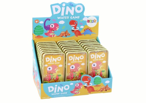 Vodná arkádová herná konzola Telefón Dinosaurus žltý