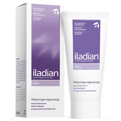 Iladian 40+ gél na intímnu hygienu 180ml