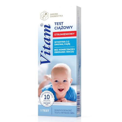VITAM Streaming tehotenský test -10 mlU/ml