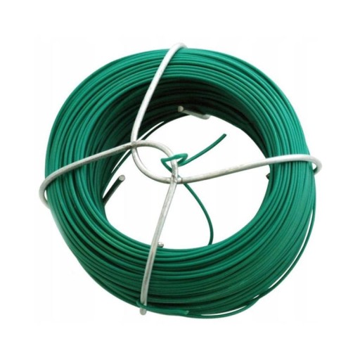 Záhradnícky drôt 50m, potiahnutý PVC, zelený