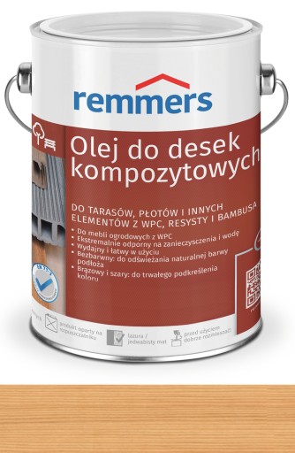 Remmers WPC Olej z kompozitov, bezfarebná terasa Vzorka 100 ml