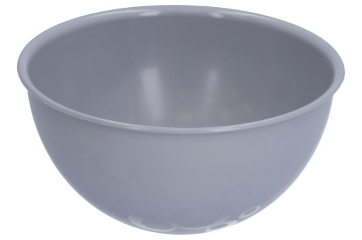 Plastová kuchynská misa, 0,75l, sivá na maškrty, chipsy, Ø15 cm