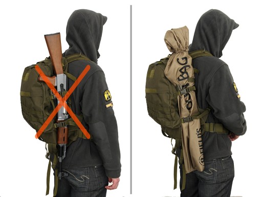 Prepravná taška na repliku vzduchovky ráže 110 cm