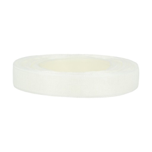 ŠIFÓNOVÁ STUHA BIELA polyesterová STUHA 12mm ORGANZA 3001