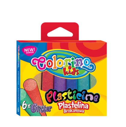 Colorino Kids trblietavá plastelína, 6 farieb (426