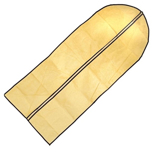 POUZDRO NA OBLEČENIE ODEVNÝ OBLEK PLÁŠŤ ŠATY VEĽKÉ 60X135CM