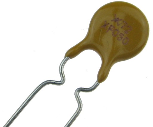 Polymérová poistka na opakované použitie 0,5A/72V/1357