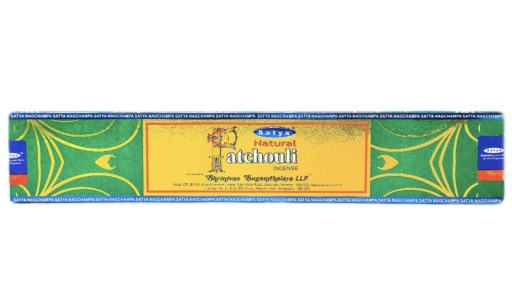 Vonné tyčinky Satya Natural Patchouli pačuli