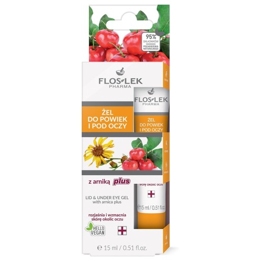 FLOSLEK Očný gél s arnikou plus 15ml