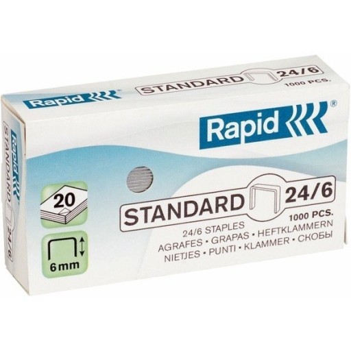 RAPID Štandardné 24/6 1M sponky 24855600