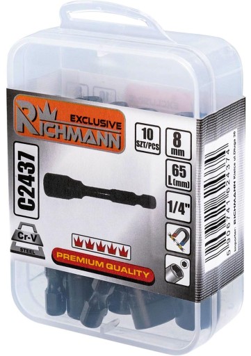 8 mm nárazový magnetický kľúč C2437