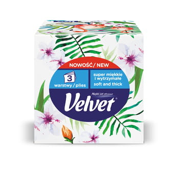 Velvet Cube-Style univerzálne obrúsky 60 ks.