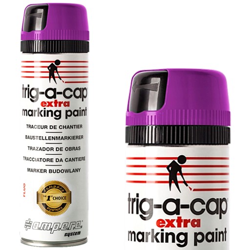 AMPERE Geodetická farba TRIG-A-CAP Extra fialová fluo 500ml 1 ks.