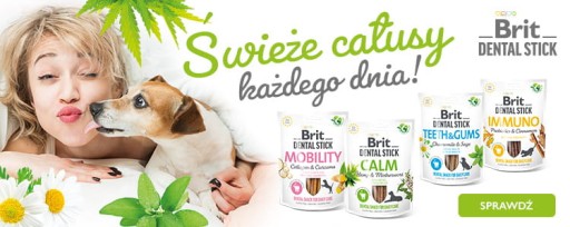 Brit Dental Stick na kĺby 251g Maltská