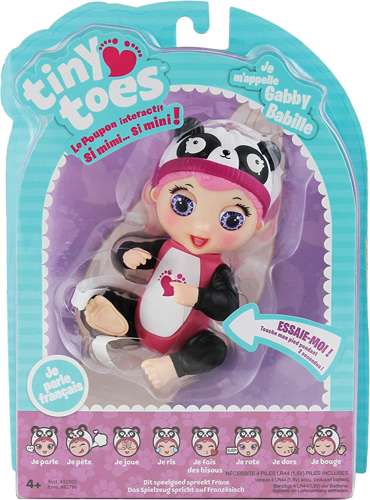 TINY TOES GABBY INTERACTIVE BABY MINI BÁBIKA