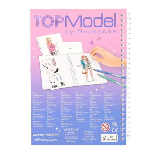 ŠPIČKOVÝ MODEL 3D VRECKOVÉHO SKICNÍKA