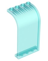 LEGO 2571 PANEL SKLENENÁ STENA trans-blu NOVINKA (6g)
