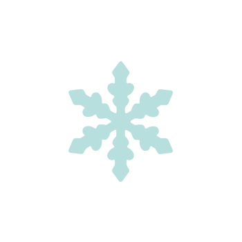 Ozdobná dierovačka 1,6 cm snehová vločka