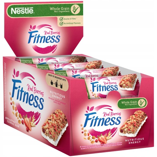Tyčinka Nestle Fitness Red Berries Bar 4x23,5g