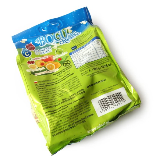 BOGUCHWAŁKI ovocné želé s vitamínmi C - 300 g