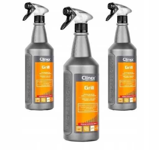 Clinex Grill - Tekutina na pripáleniny, na čistenie grilu a rúry 1l