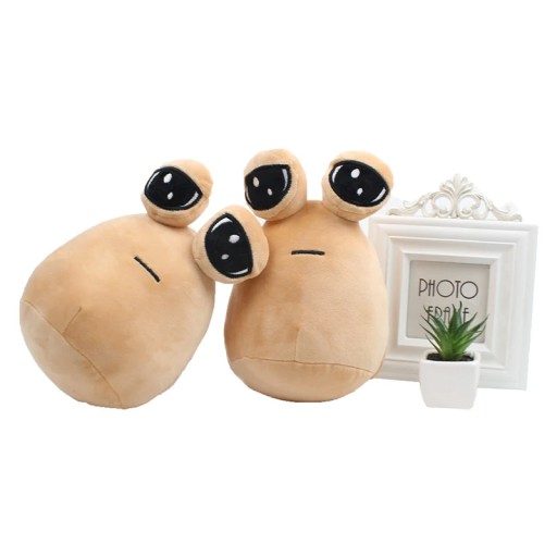 POU PLYŠOVÁ HRA MÔJ MAZLÍČEK ALIEN PLYŠOVÝ MASKOT ZEMIAKOVÝ 22cm