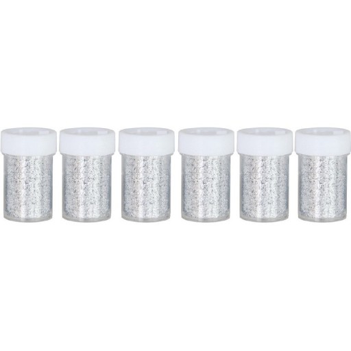 LOSE GLITTER 8g ALIGA SILVER DAR 6 ks.