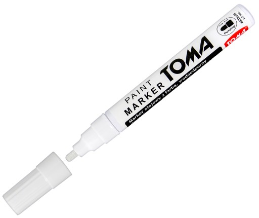 TOMA OLEJOVÝ MARKER TO-440 OLEJOVÉ PERO BIELY