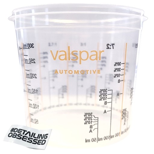 VALSPAR GRADUATED hrnček presne odmeria potrebné množstvo 385 ml