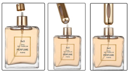 ATOMIZER CESTOVNÝ DÁVKOVAČ PARFÉMOV ROZPRAŠOVAČ 5 ML