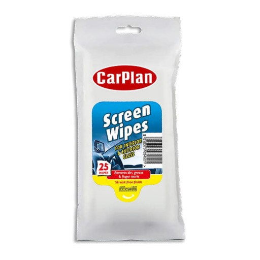 CARPLAN utierky na čistenie skla 25 ks.
