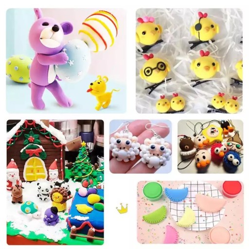 PLASTICINE SENSO FOAM POLYMER CLAY MAGIC