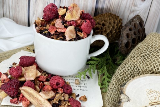 Ovocný čaj FRUIT DELIGHT 50G hruška malina