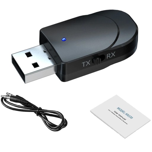 PRIJÍMAČ ZVUKU ADAPTÉR BLUETOOTH USB + AUX