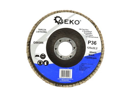 BRÚSNY KOTOÚČ KLAPKA 125mm P36 GEKO
