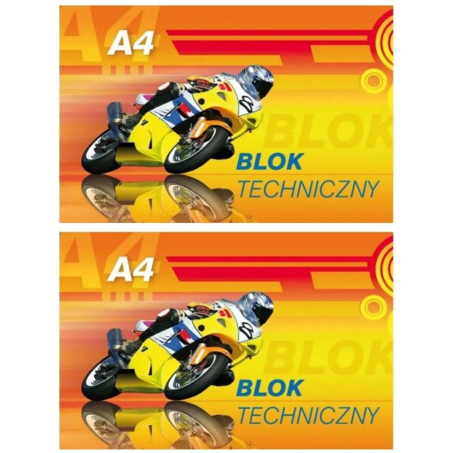 Technický blok Kreska A4 10 listov x2