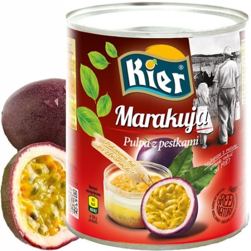 Mučenka dužina so semienkami Exotické pyré pyré na dezerty 850g KIER