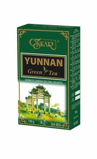 OSKAR sypaný zelený čaj YUNNAN G-903 100G