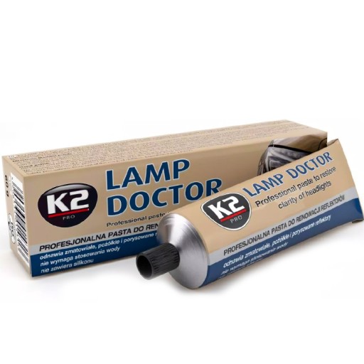 Pasta K2 Lamp Doctor na renováciu svetlometov lámp
