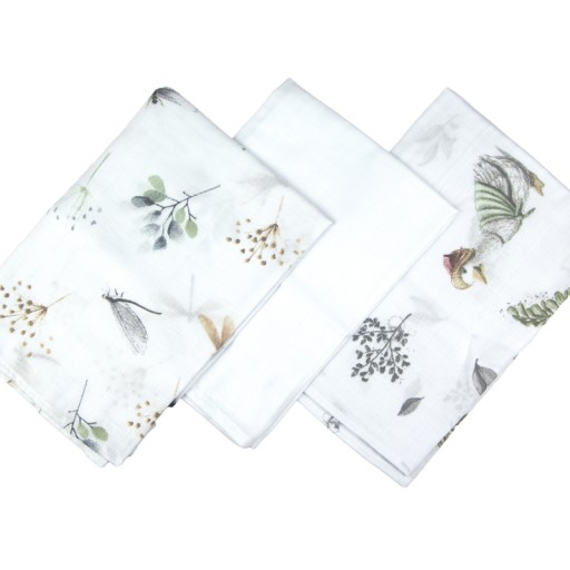 PLIENKY PREMIUM MUŠLÍNOVÉ PLIENKY 60x80cm POLSKÝ VÝROBOK